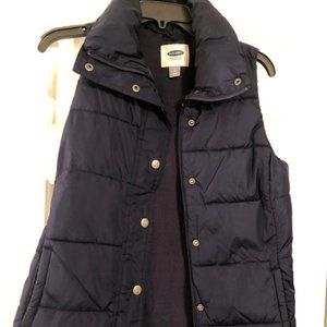 Old Navy Navy Blue Vest